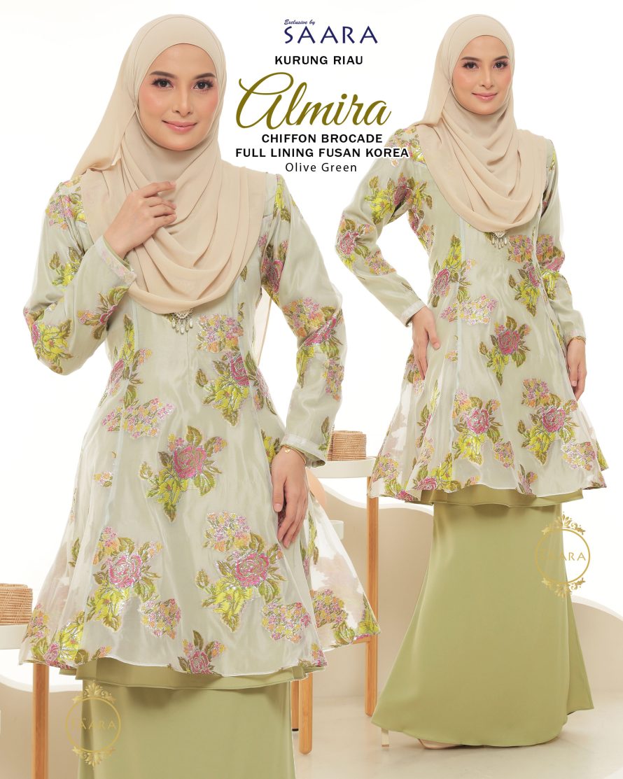ALMIRA – OLIVE GREEN (PREORDER BY BATCH)