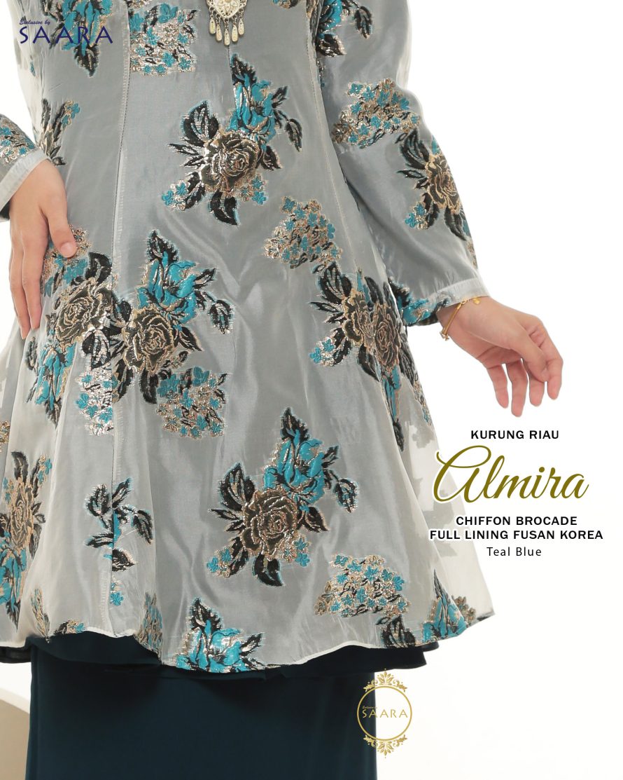ALMIRA – TEAL BLUE (PREORDER BY BATCH)