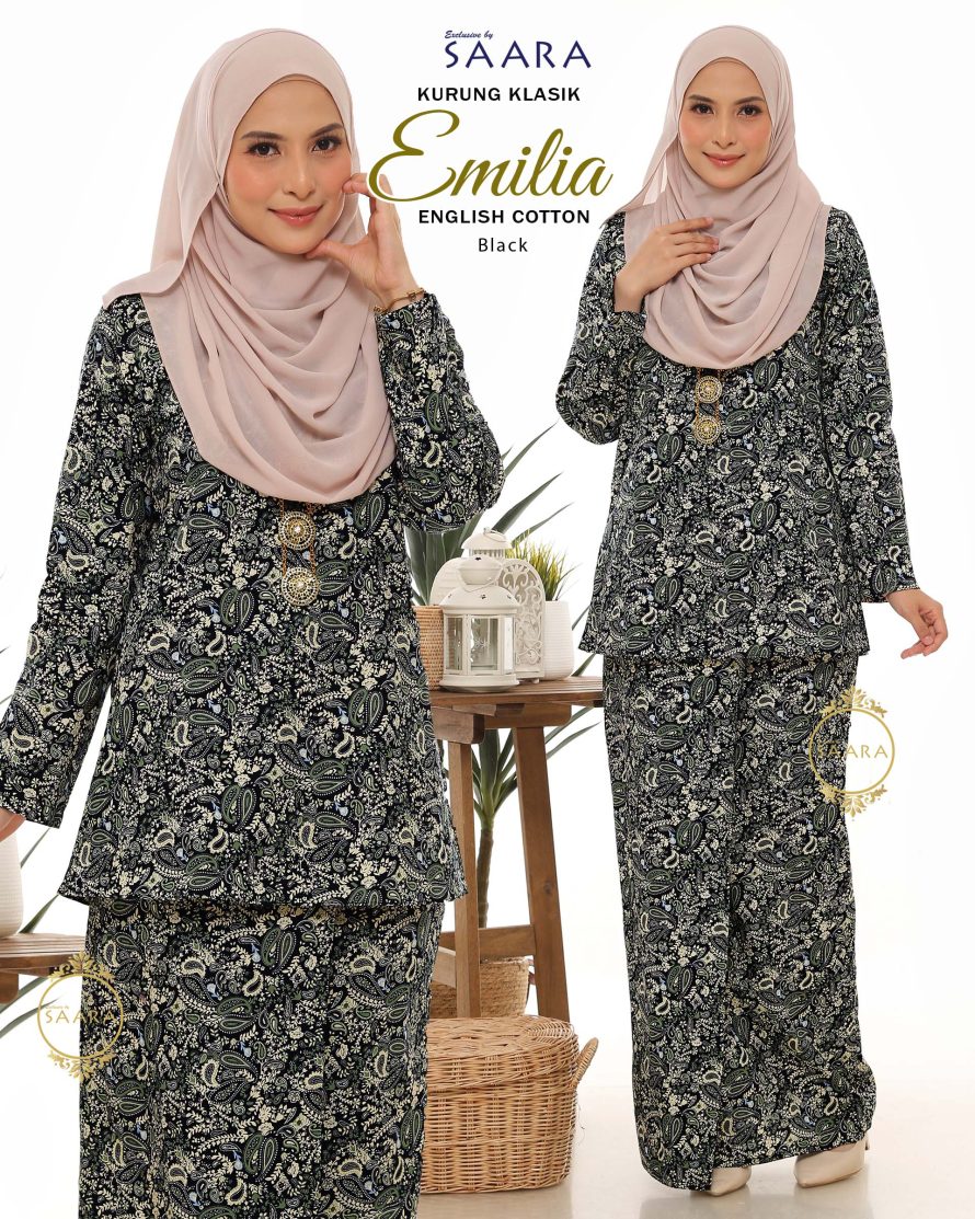 EMILIA – BLACK – (PREORDER BY BATCH)