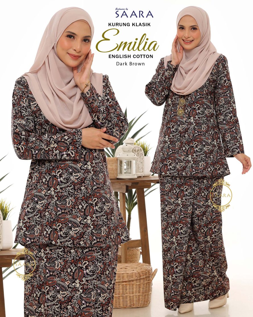 EMILIA – DARK BROWN – (PREORDER BY BATCH)