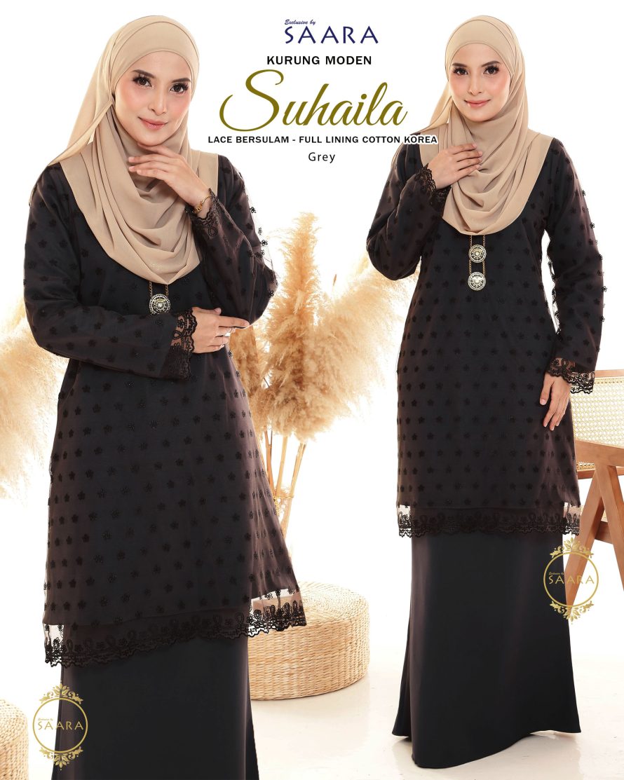 SUHAILA – GREY – (PREORDER BY BATCH)