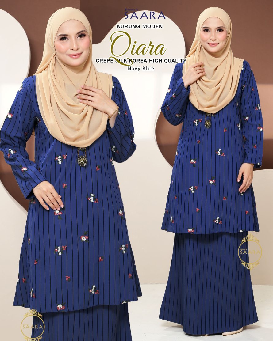 QIARA – NAVY BLUE (PREORDER BY BATCH)