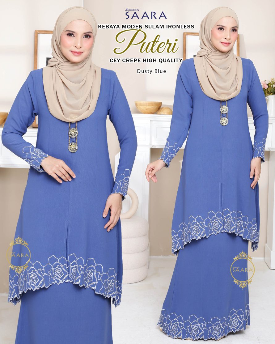 PUTERI – DUSTY BLUE (PREORDER BY BATCH)