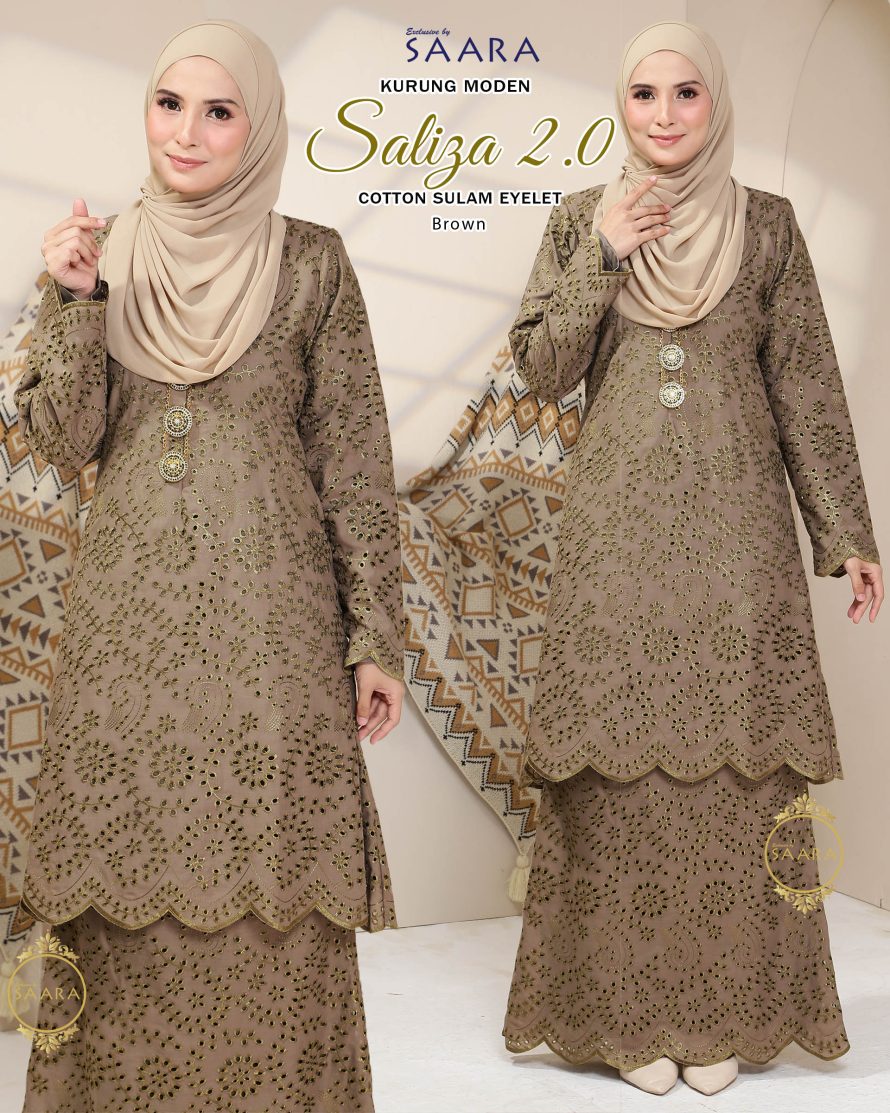 SALIZA 2.0 – BROWN (PREORDER BY BATCH)