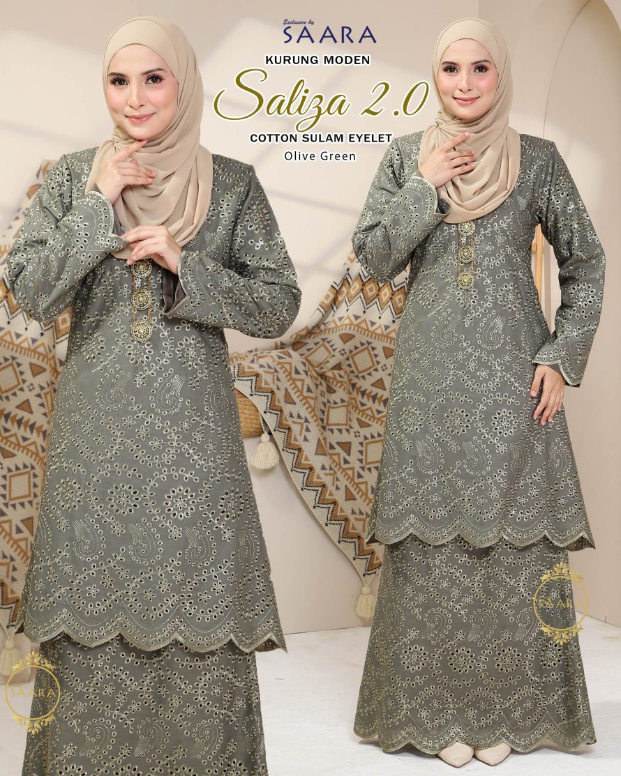 SALIZA 2.0 – OLIVE GREEN (PREORDER BY BATCH)