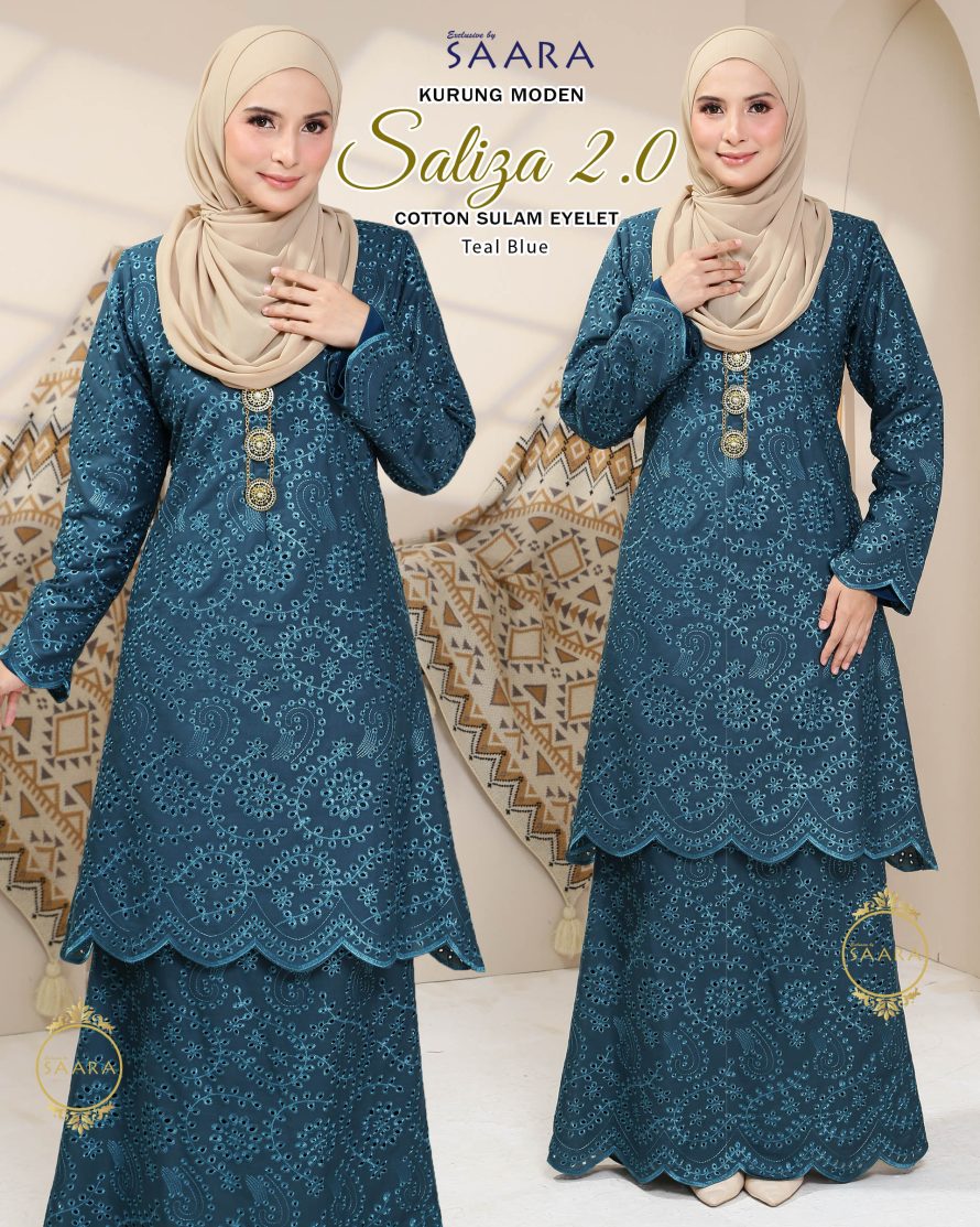 SALIZA 2.0 – TEAL BLUE (PREORDER BY BATCH)