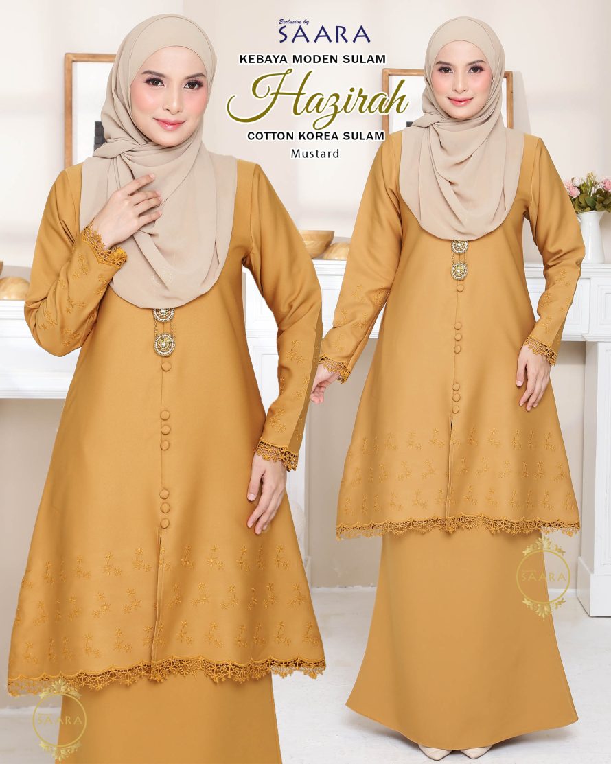 HAZIRAH – MUSTARD – (PREORDER BY BATCH)