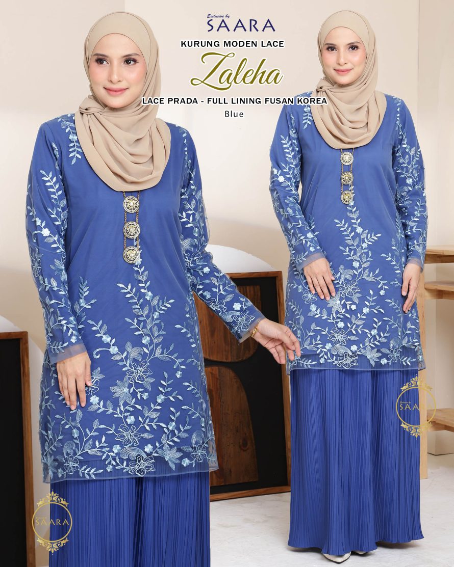 ZALEHA – BLUE – (PREORDER BY BATCH)