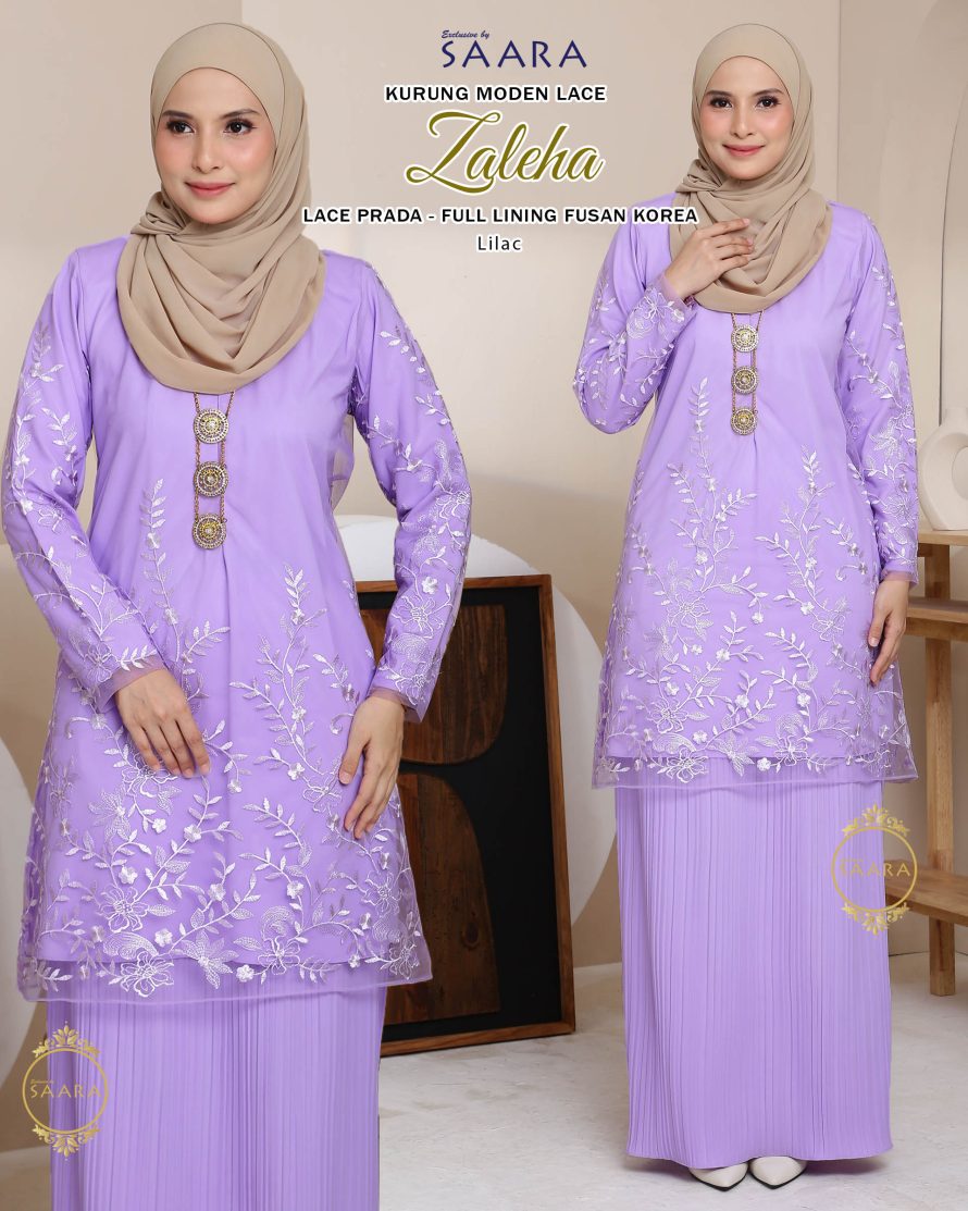 ZALEHA – LILAC – (PREORDER BY BATCH)