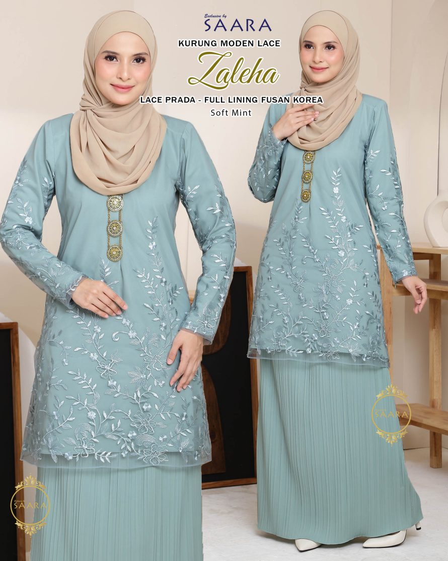 ZALEHA – SOFT MINT – (PREORDER BY BATCH)