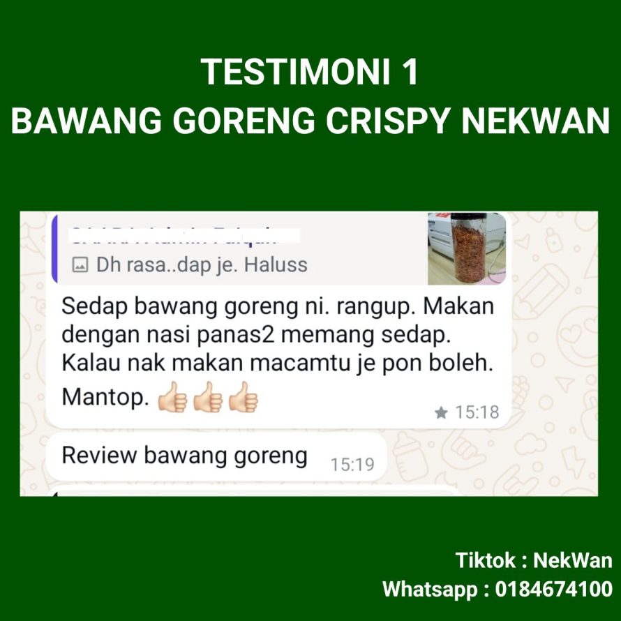 NEKWAN – BAWANG GORENG PUTIH