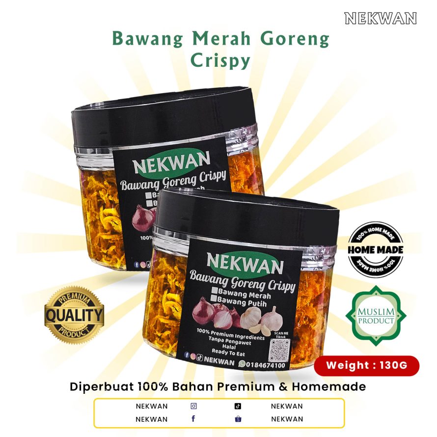 NEKWAN – BAWANG MERAH GORENG CRISPY