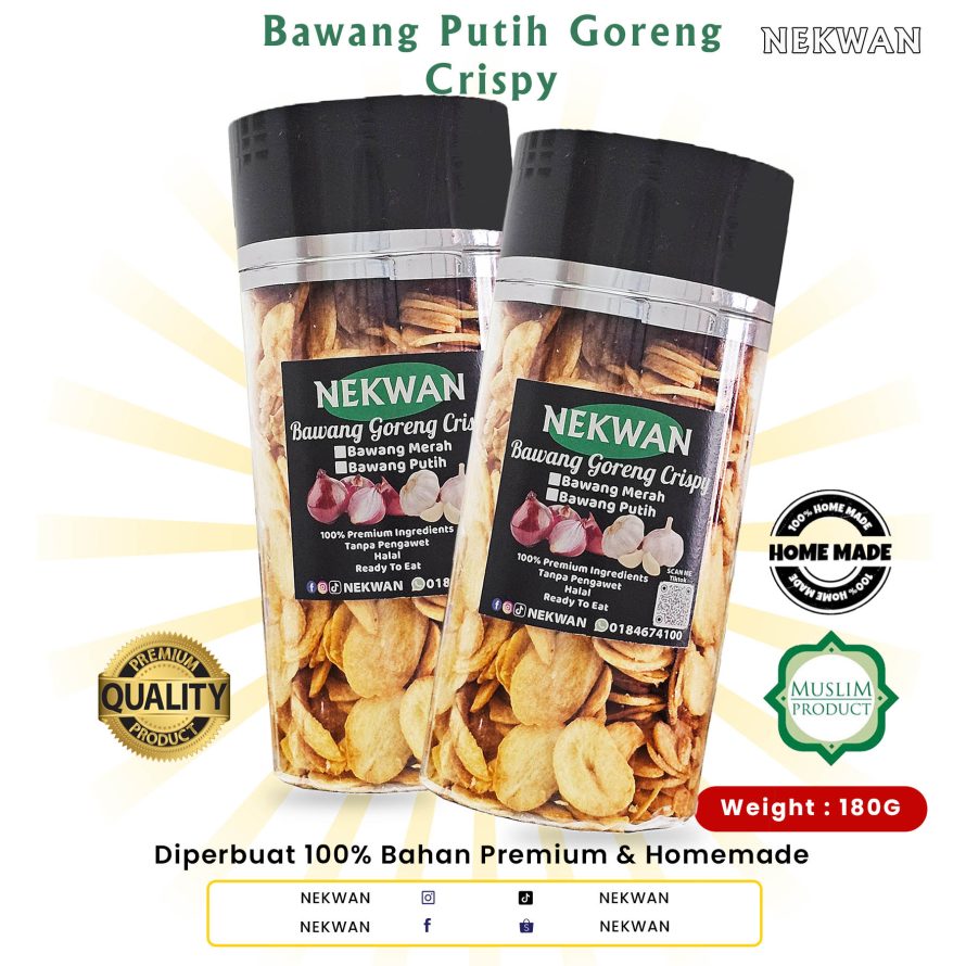 NEKWAN – BAWANG PUTIH GORENG CRISPY