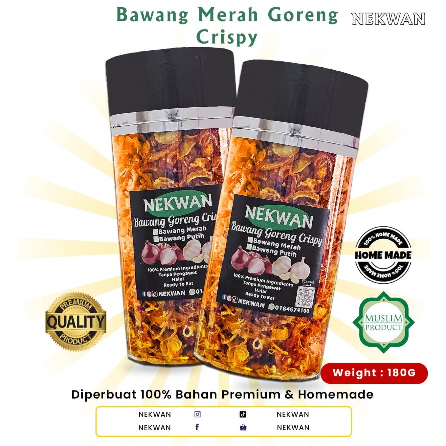 NEKWAN – BAWANG MERAH GORENG CRISPY