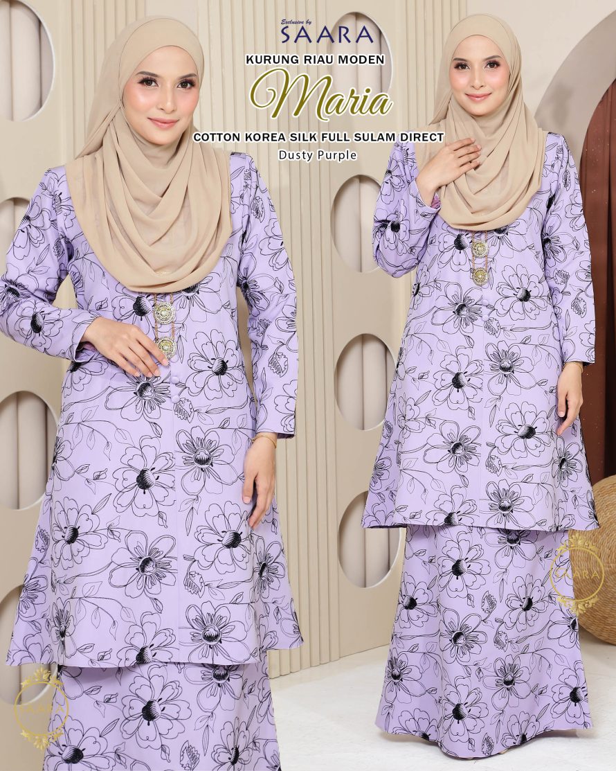 MARIA – DUSTY PURPLE – (PREORDER BY BATCH)