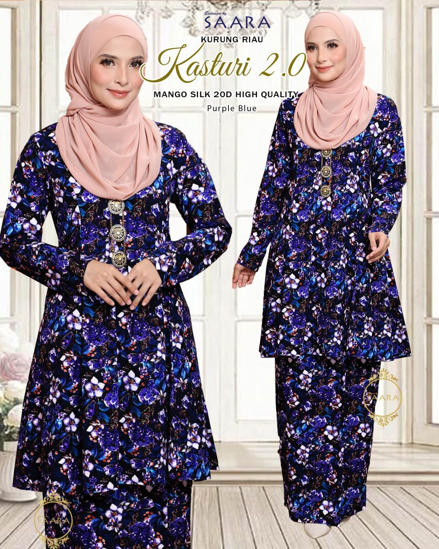 KASTURI 2.0 – PURPLE BLUE