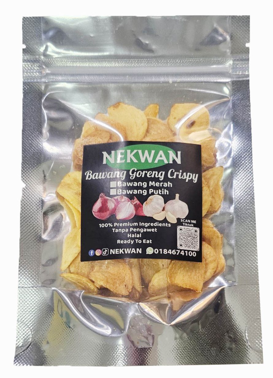 NEKWAN – BAWANG GORENG PUTIH (TESTER PACK 20G)