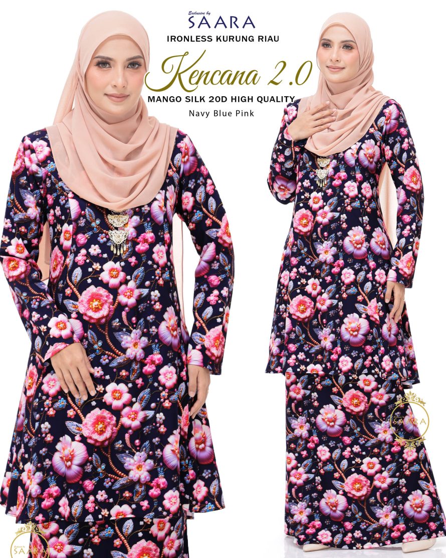 KENCANA 2.0 – NAVY BLUE PINK