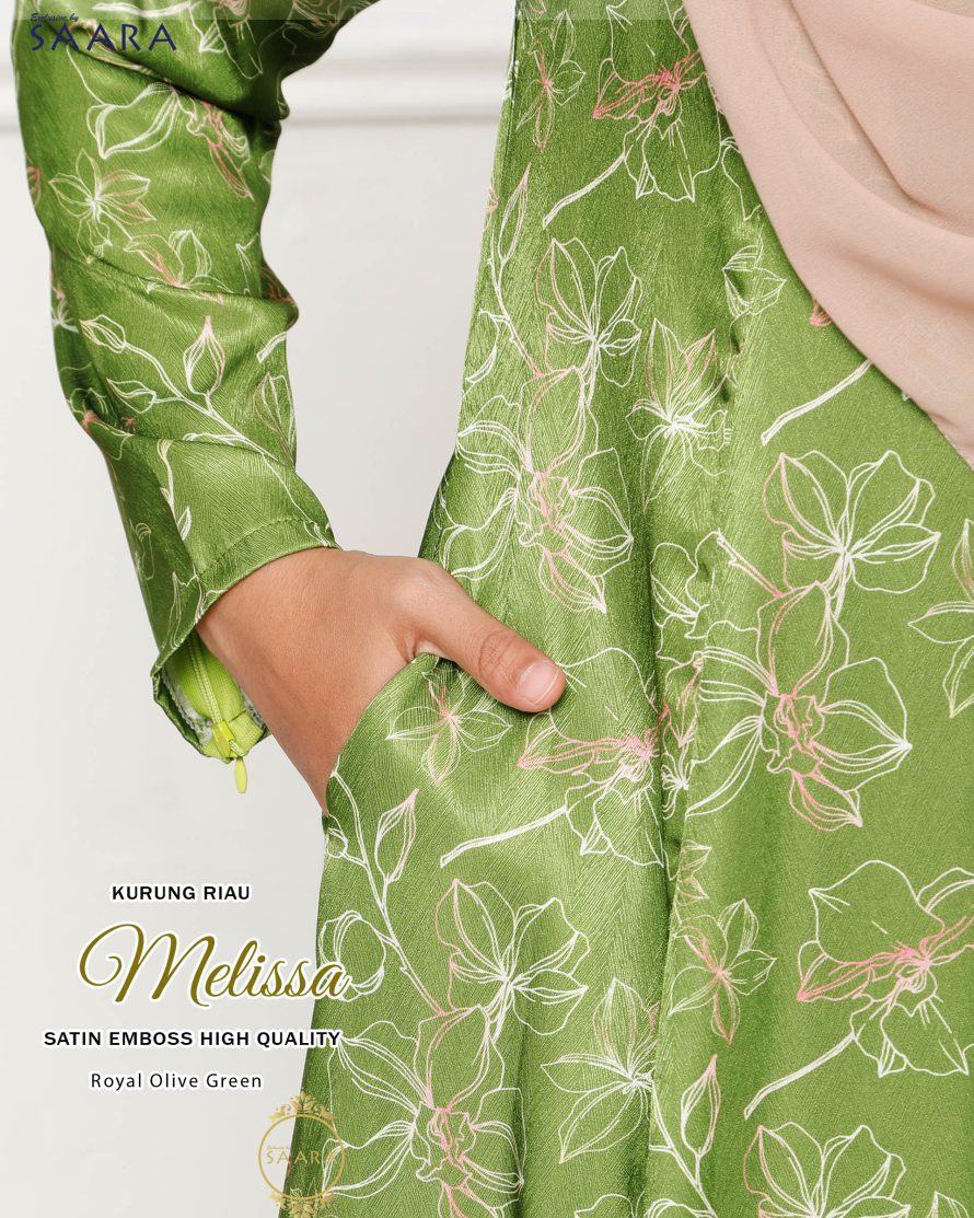 MELISSA – ROYAL OLIVE GREEN