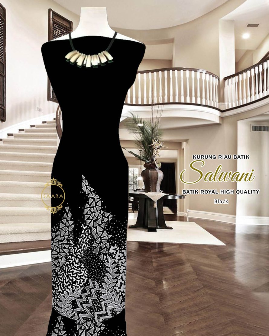 BATIK SALWANI – BLACK