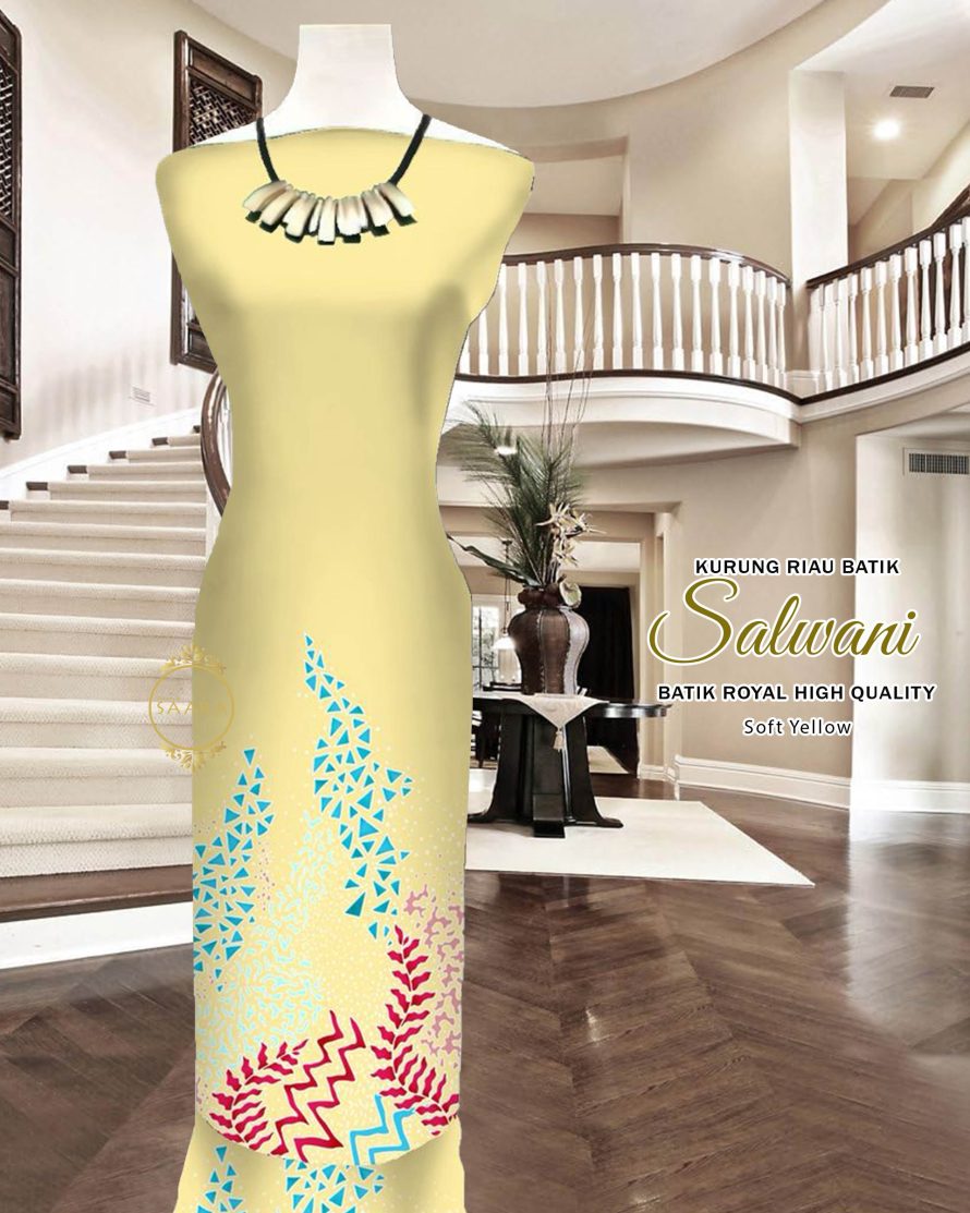 BATIK SALWANI – SOFT YELLOW
