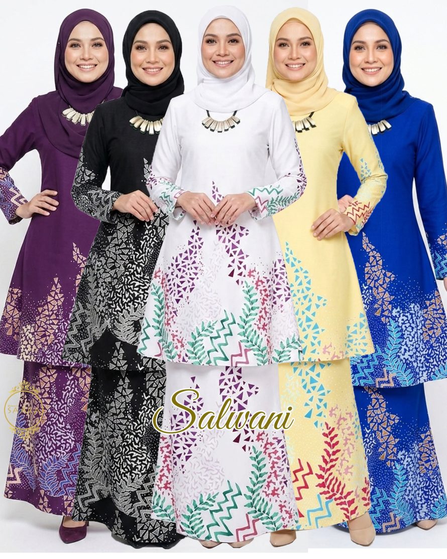 BATIK SALWANI – BLACK