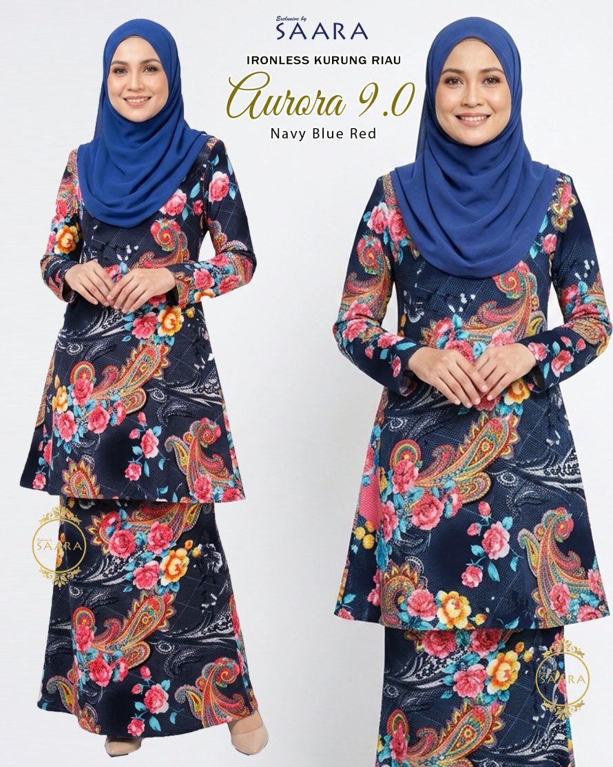 AURORA 9.0 – NAVY BLUE RED