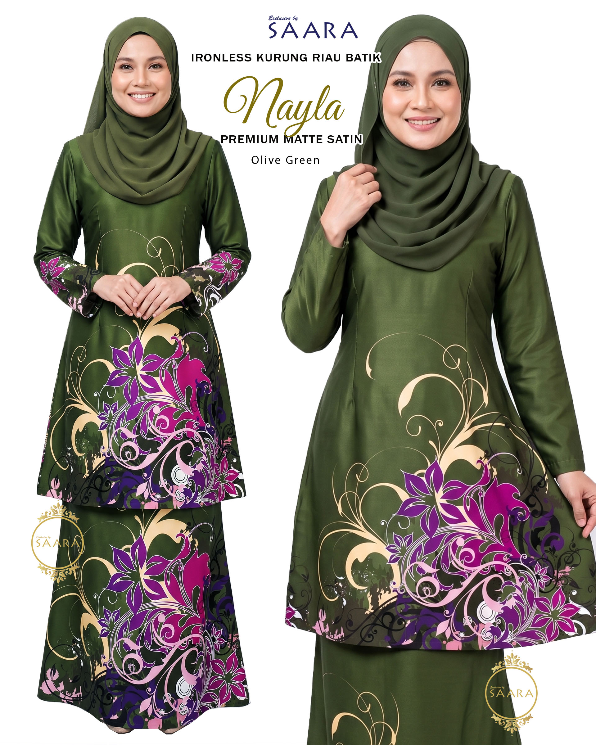 Nayla - PP Olive Green 2