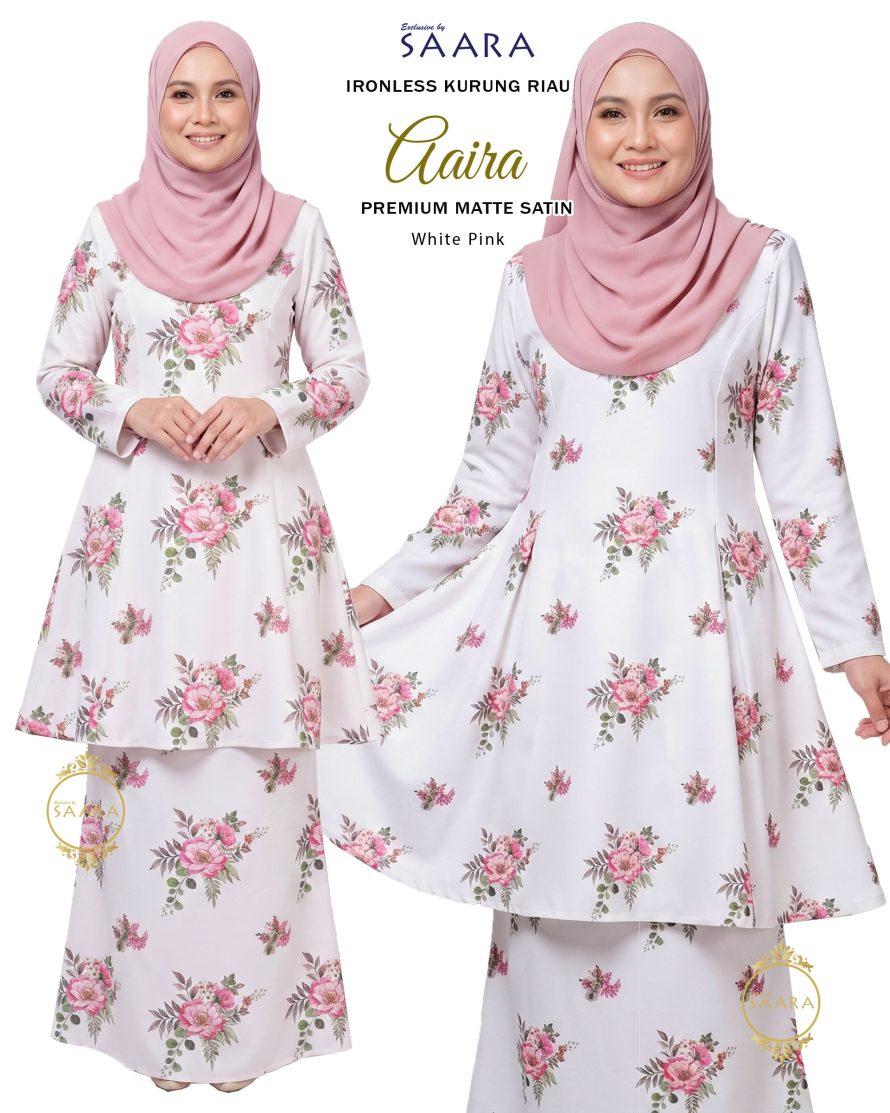 AAIRA – WHITE PINK