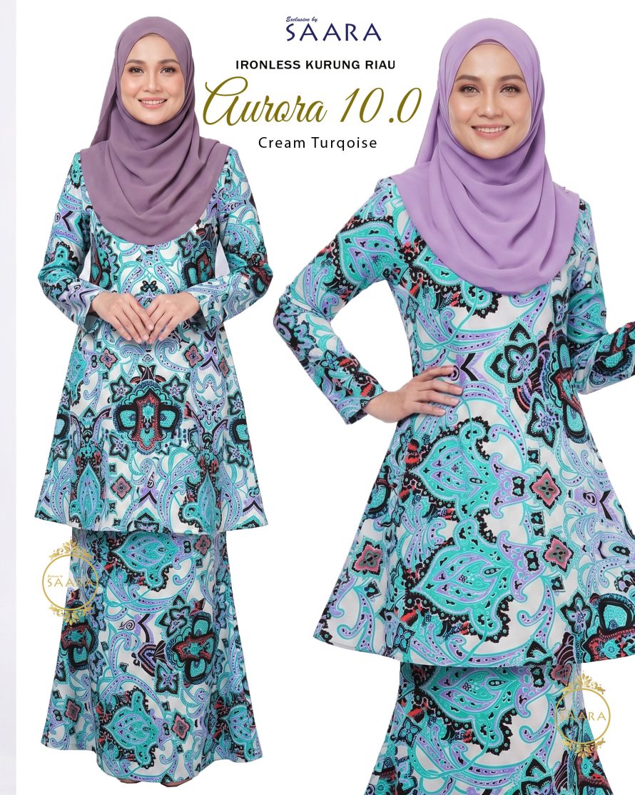 AURORA 10.0 – CREAM TURQOISE