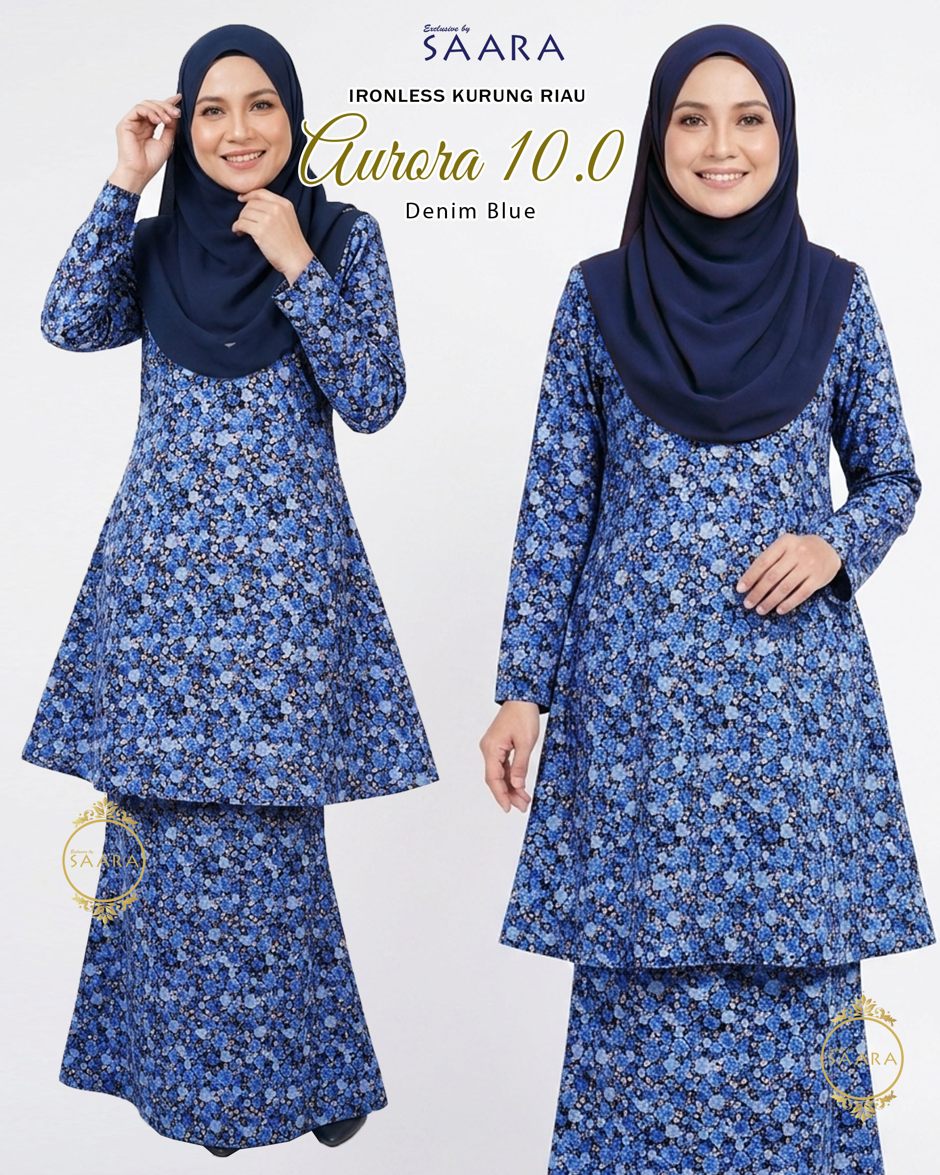 Aurora 10.0 - Denim Blue