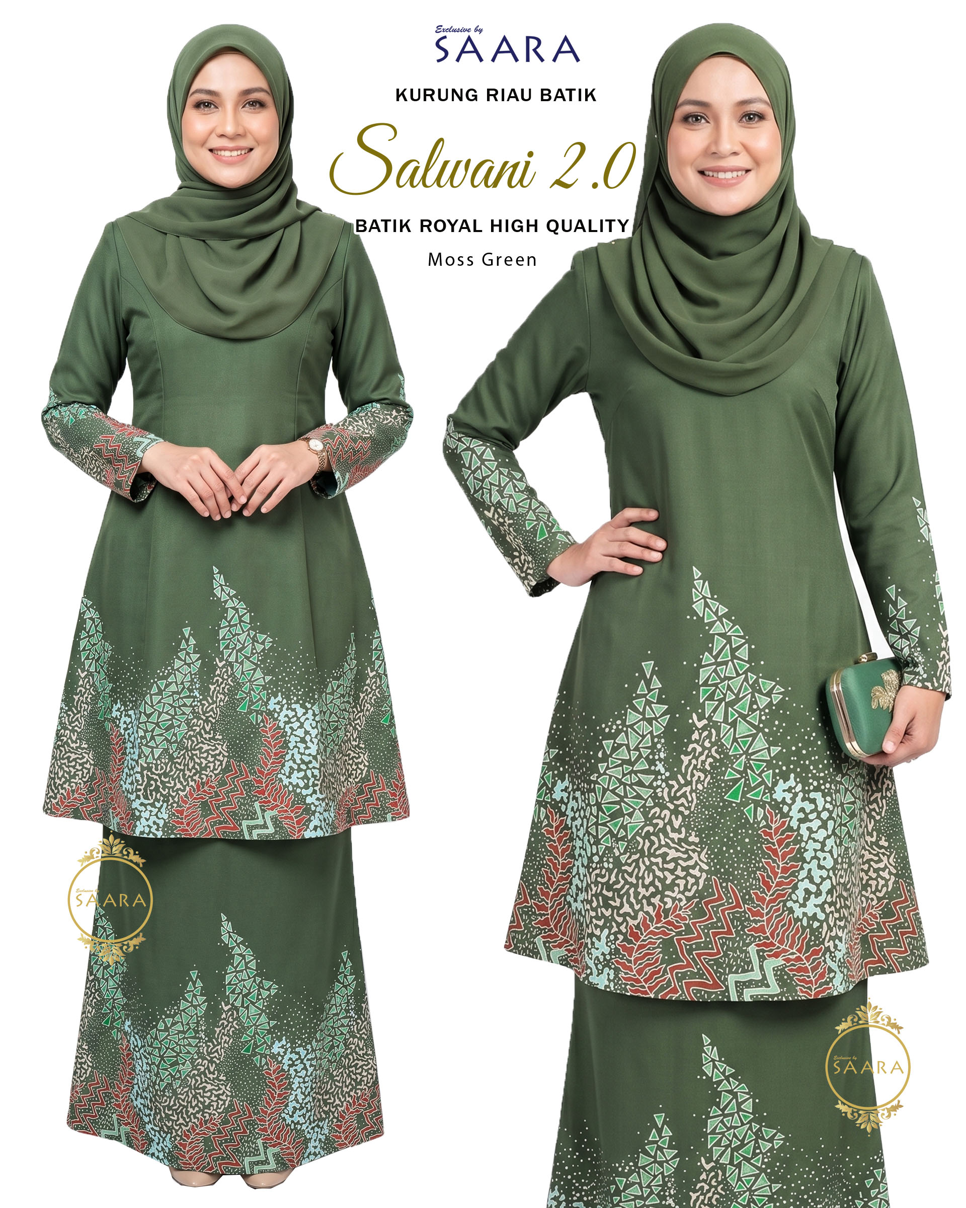Salwani 2.0 - PP Moss Green 2