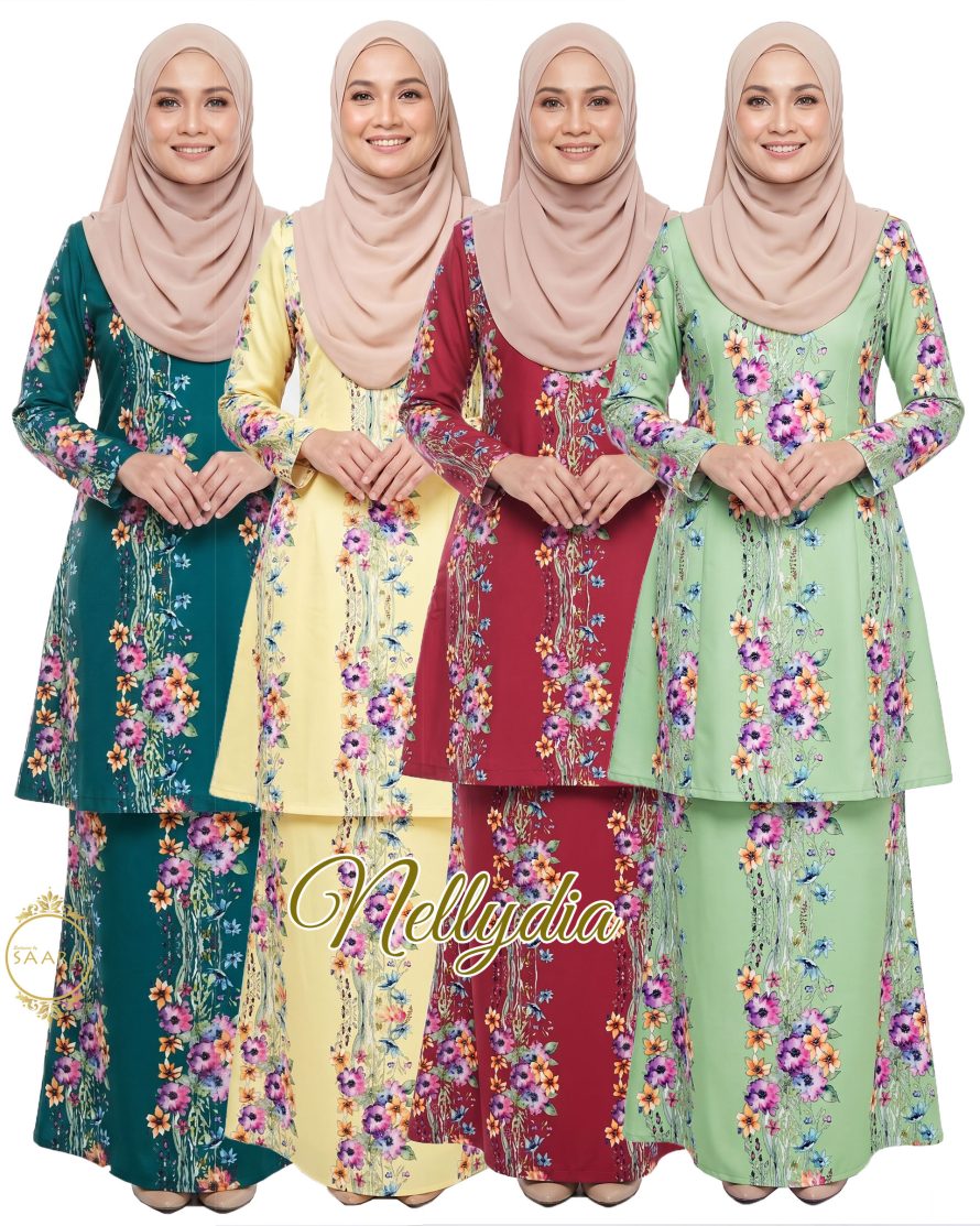 BATIK NELLYDIA – TEAL GREEN