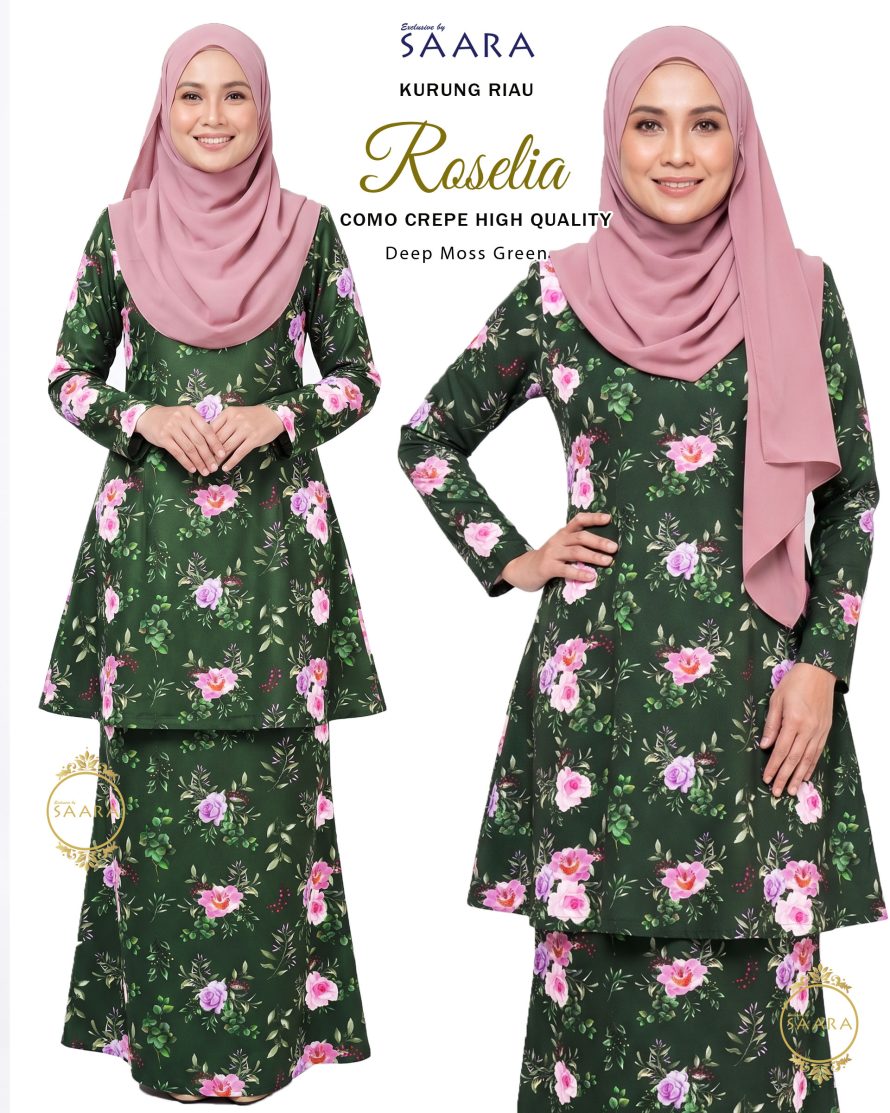ROSELIA – DEEP MOSS GREEN