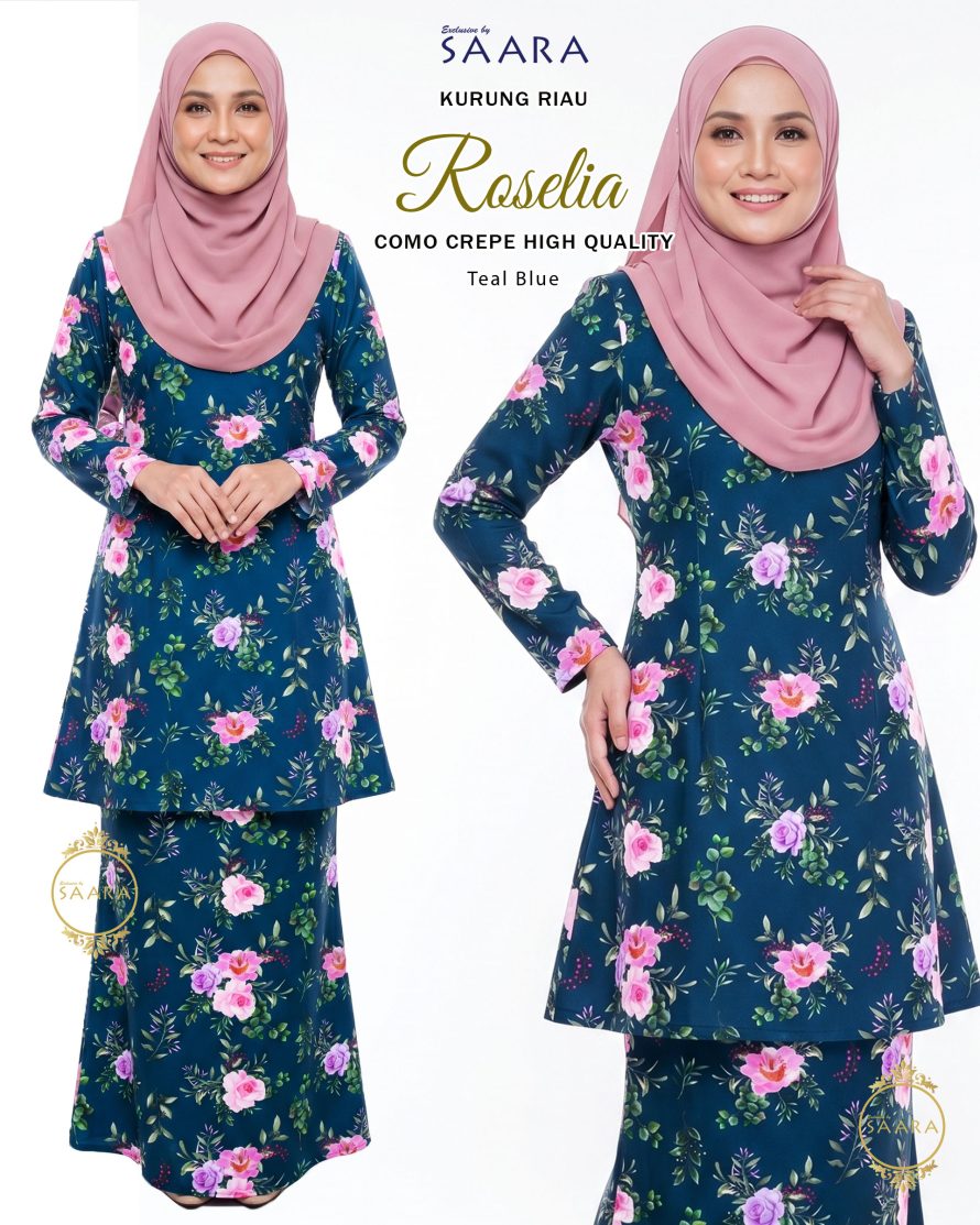 ROSELIA – TEAL BLUE